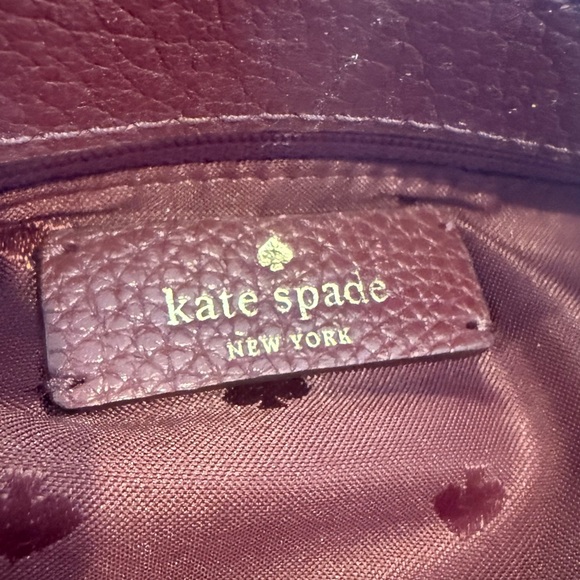 kate spade Plum Leather Crossbody Bag or shoulder bag - Picture 8 of 14